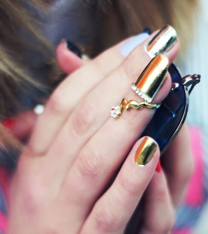 6 mẫu nail đơn giản sang trọng cực thời thượng khiến chị em mê mẩn - Ảnh 4