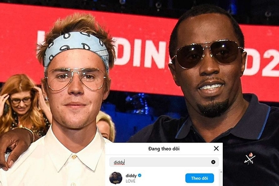 Hành động gây tranh cãi của Justin Bieber với ông trùm bê bối tình dục Diddy