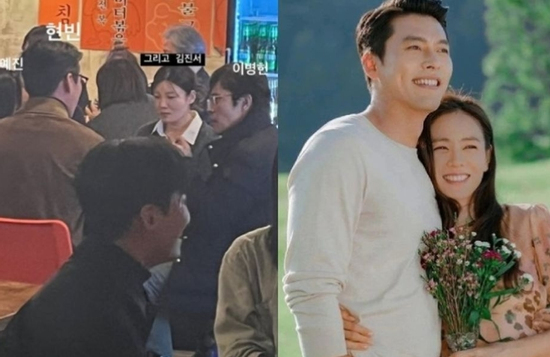 Hyun Bin hớt hải tới tiệc của Son Ye Jin, nhưng tương tác với tình cũ Song Hye Kyo mới khiến MXH bùng nổ