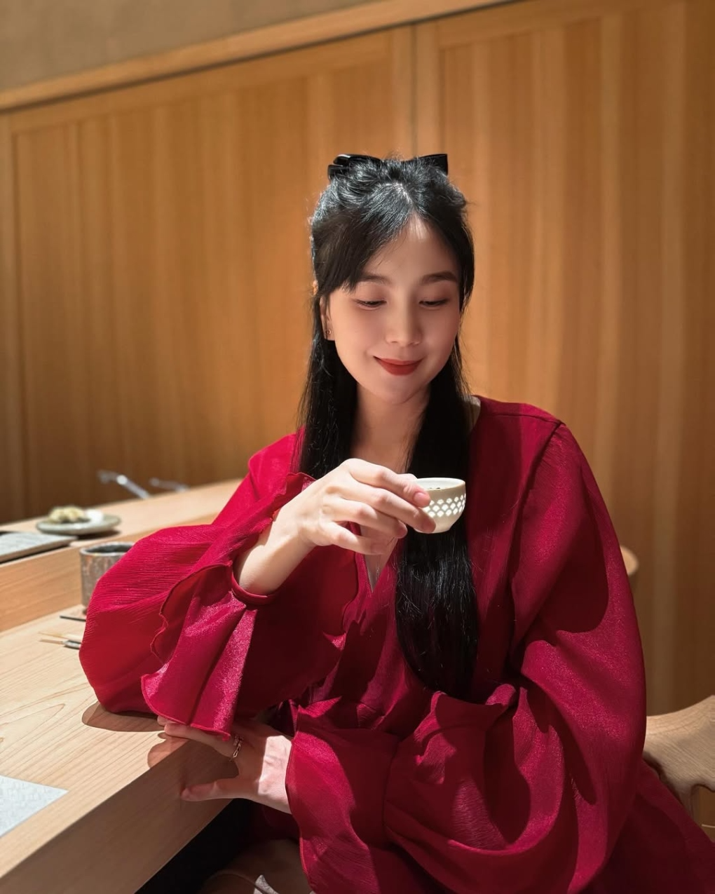 MC Mai Ngọc lộ bụng bầu đang lớn dần, thổ lộ không phải gồng mình đón Tết năm nay- Ảnh 5.