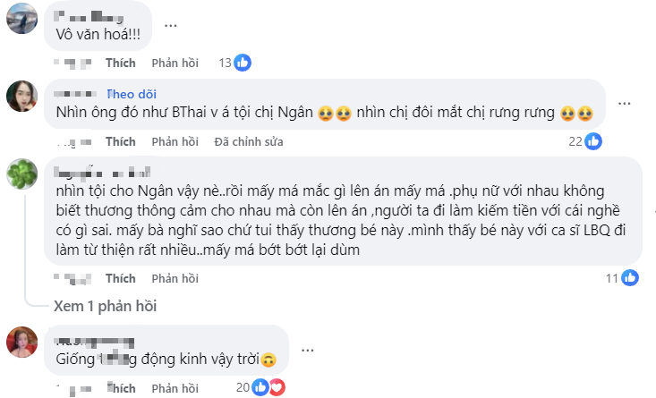 Ngân 98 đứng hình trước hành động