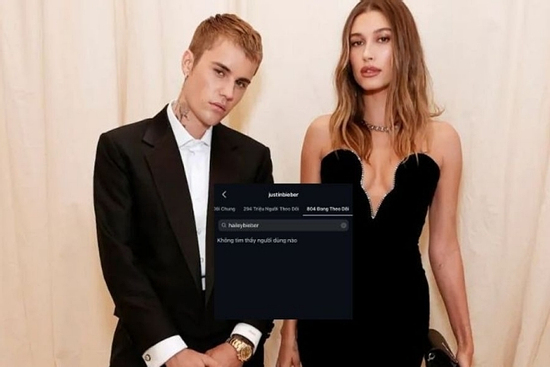 Bất ngờ chưa: Justin Bieber bị phát hiện 'unfollow' bà xã trên mạng xã hội