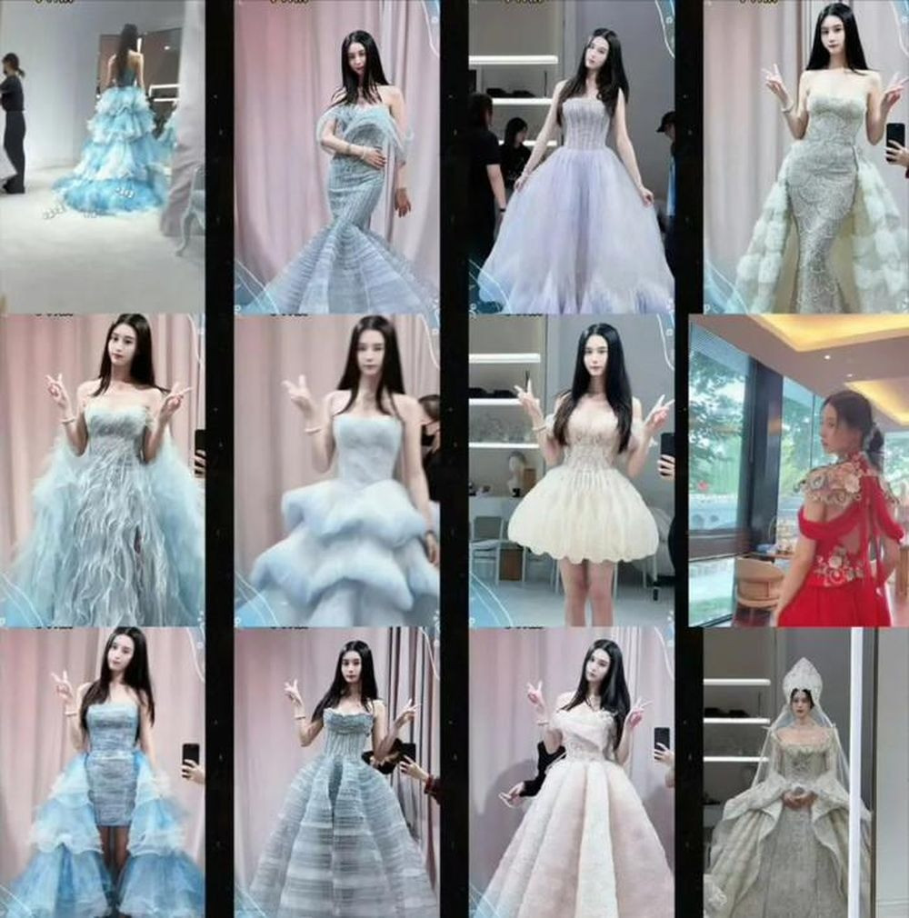 Cặp đôi chủ tịch nàng thơ đi thử váy cưới bộ nào cũng bị chê xấu