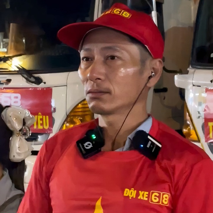Anh Nguyễn Hoài Nam, trưởng đội xe 68. (Ảnh: Tài Đi Quay)