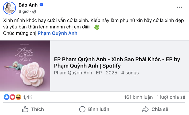 Phạm Quỳnh Anh không nói gì nhưng lại khiến cả mạng xã hội phải bàn tán