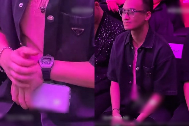 Chồng cũ Diệp Lâm Anh bị soi dùng đồng hồ đôi bạc tỷ với tình tin đồn là Á hậu Vbiz