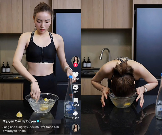 Hoa hậu Kỳ Duyên lại bị bắt lỗi sai chính tả khi khoe clip skincare buổi sáng