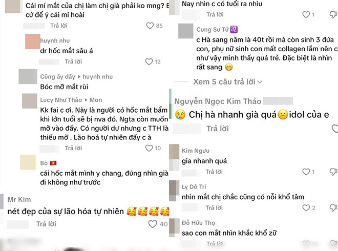 Tăng Thanh Hà bị soi dấu hiệu lão hóa rõ mồn một ở tuổi 38