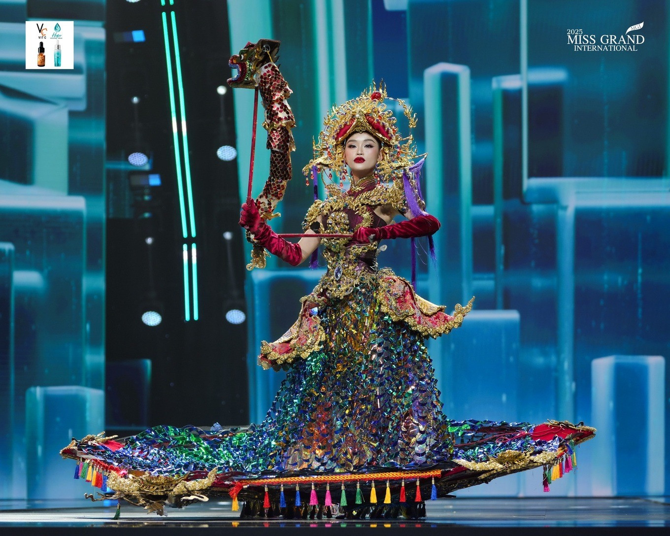 Bán kết Miss Grand Yến Nhi diễn năng lượng bị soi vóc dáng sau hình ảnh sụt cân nghiêm trọng