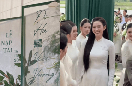 Đỗ Hà lấy con trai Chủ tịch Sơn Hải: Lễ nạp tài là gì? Lễ này khác gì đám hỏi?