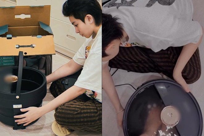 Clip 20s để lộ thủ tục trước khi đi ngủ của Gil Lê với Xoài Non dân mạng xem mà phát hờn