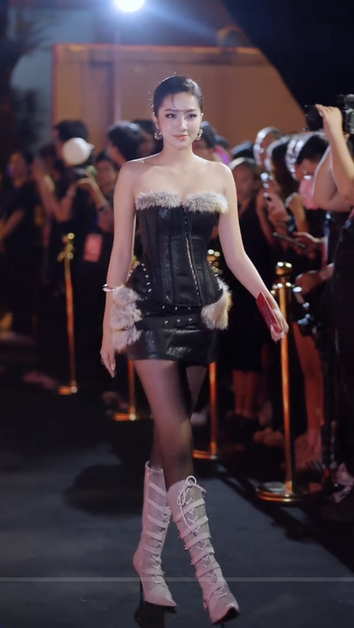 Hà Trúc Linh gây sốt với phong cách cá tính, táo bạo sau 3 tháng đăng quang - Ảnh 4.