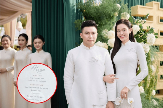 Lộ diện menu tiệc ăn hỏi Đỗ Hà, có món nộm cực thú vị