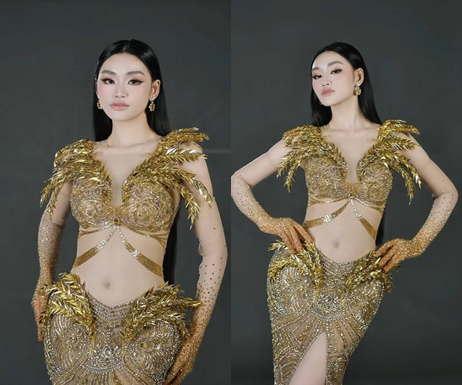 Yến Nhi công bố trang phục dạ hội Chung kết Miss Grand gây tranh cãi