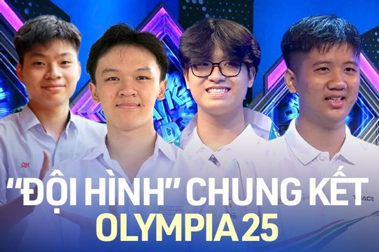 Chân dung 4 thí sinh lọt vào Chung kết năm Đường Lên Đỉnh Olympia 2025, chỉ duy nhất một người không học trường chuyên