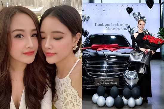 Em gái Mai Phương Thúy tậu siêu xe cực khủng, độ giàu 'không phải dạng vừa'