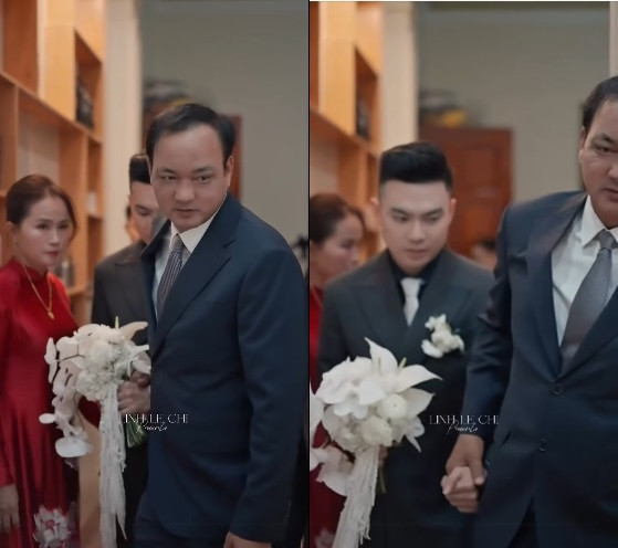 Bố chồng chủ tịch tập đoàn nghìn tỷ của Hoa hậu Đỗ Thị Hà phát biểu gì trong lễ đón dâu