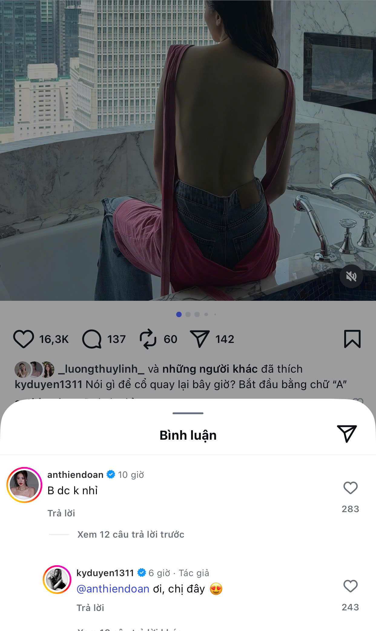 Kỳ Duyên Thiên Ân liền có  phản ứng