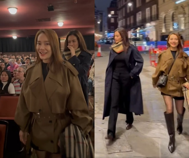 Nhã Phương bế bụng bầu đi sự kiện sắc vóc không tin nổi ở tháng thứ 6