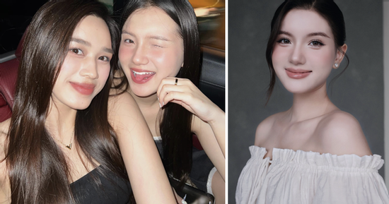 Chân dung phù dâu xách vali cho Hoa hậu Đỗ Thị Hà về nhà chồng