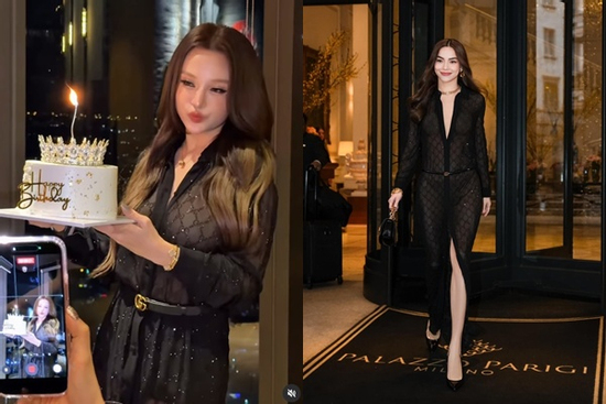 Huyền Baby 'đụng hàng' đầm xuyên thấu với Hồ Ngọc Hà, ai mặc đẹp hơn?