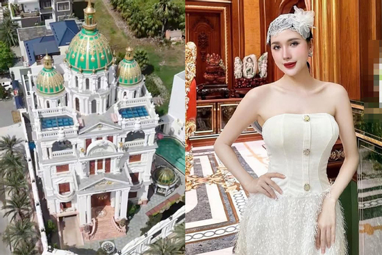 Thái độ gây sốc của Ngân Collagen khi bị người lạ rình rập, quay lén ở biệt phủ 500 tỷ