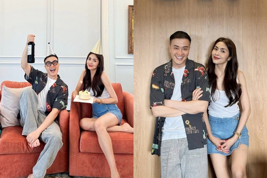 Lương Mạnh Hải chúc mừng sinh nhật Hà Tăng, ngoại hình cả hai gây chú ý