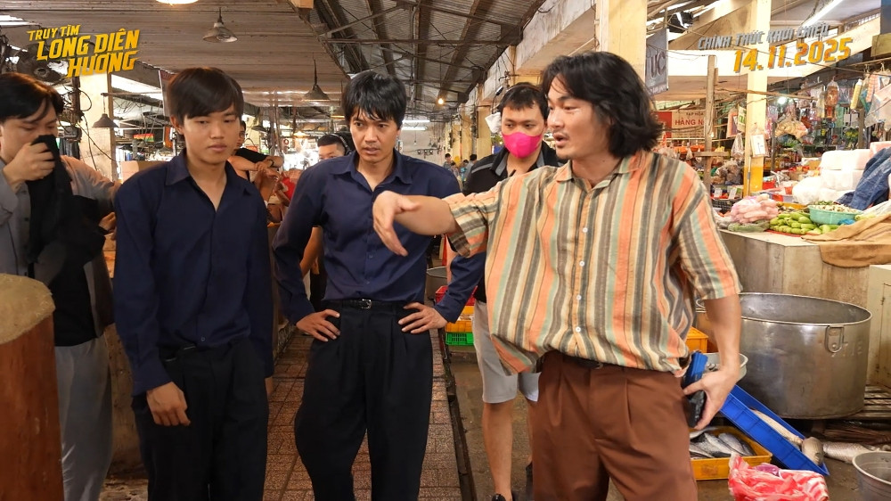 Quang Tuấn bị chấn thương do đóng phim hành động không giật nổi bảng tên ở Running Man