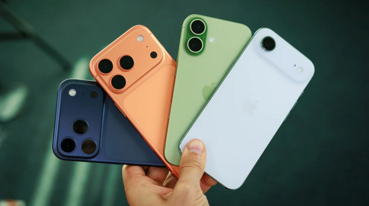 Dòng iPhone 17 mới ra mắt của Apple. (Ảnh: Phone Arena)