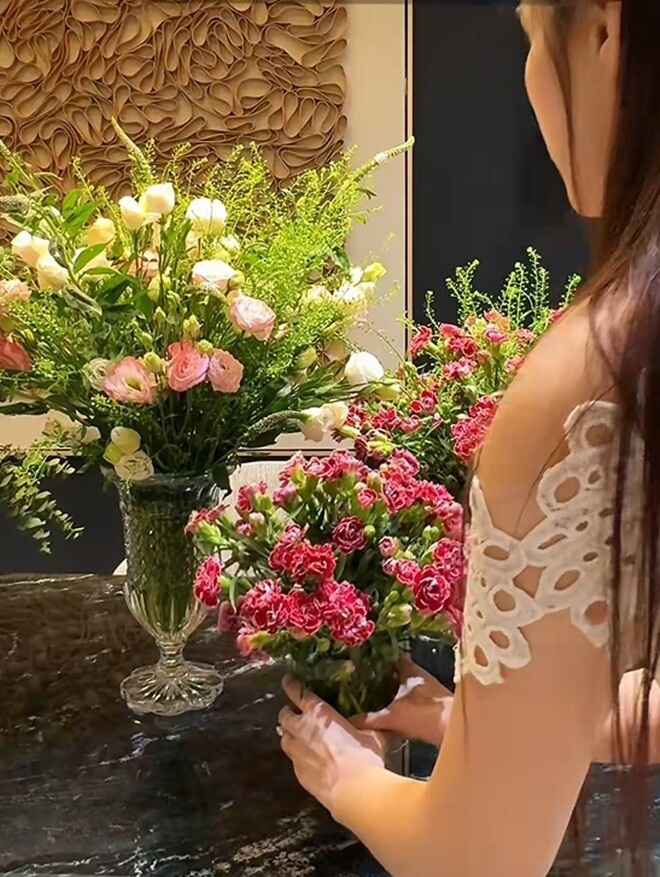 Hoa hậu Đỗ Thị Hà gây tranh cãi khi khoe sở thích 'chữa lành' trong căn nhà bạc tỷ- Ảnh 2.