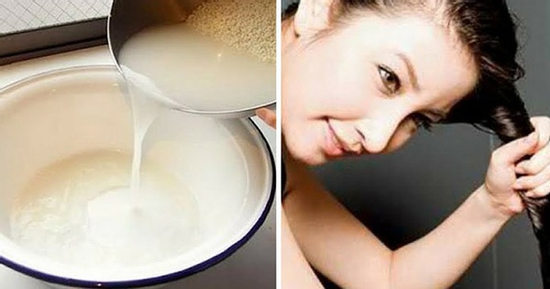 Cách tự làm nước gạo lên men giúp tóc đẹp như đi spa