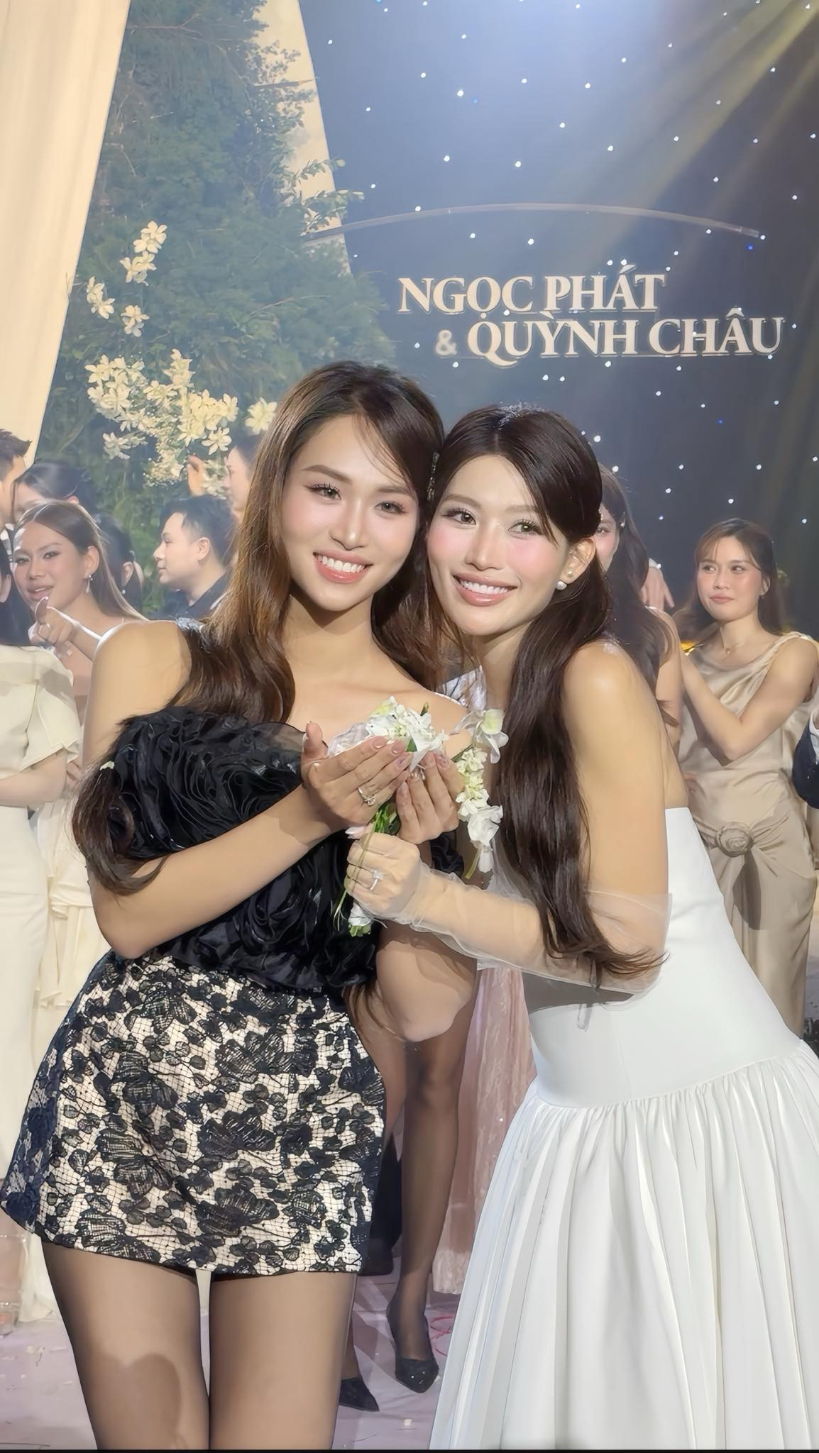 Danh tính mỹ nhân chuyển giới bắt được hoa cưới của Á hậu Quỳnh Châu