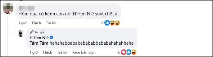 HHen Niê ngỡ ngàng vì bị đồnsuýt chết