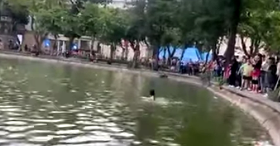 Thông tin vụ cô gái đuối nước tử vong ở hồ Hoàn Kiếm