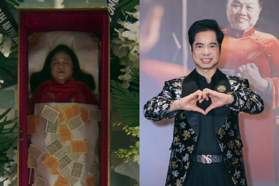 Nghệ sĩ Ái Như thấy thú vị khi nằm trong quan tài, Ngọc Sơn hát nhảy ở đám tang