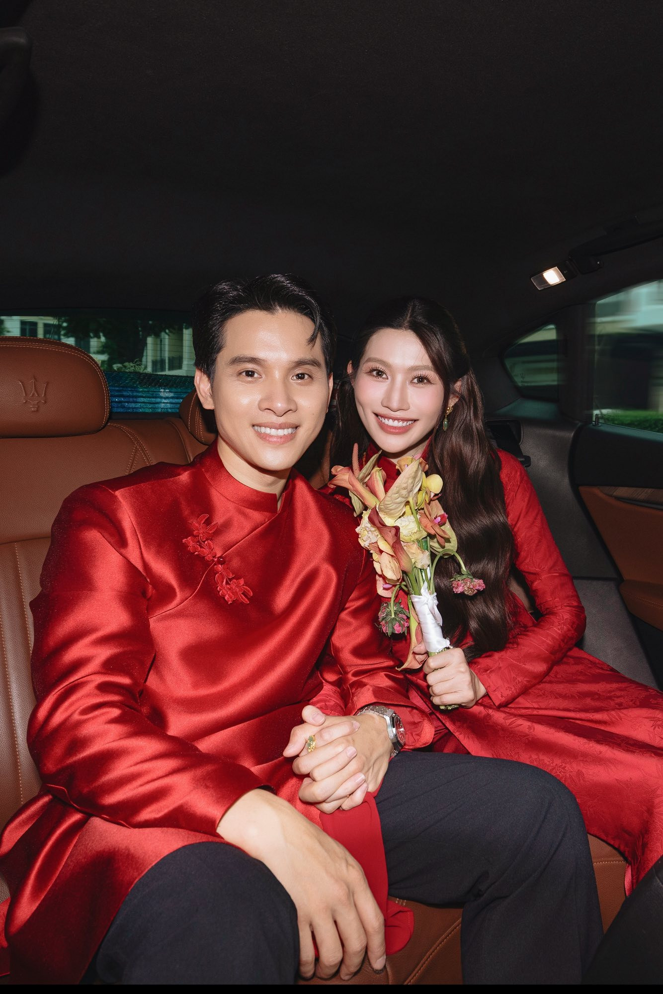 Thanh niên lạ trà trộn vào đám cưới Á hậu Chế Nguyễn Quỳnh Châu