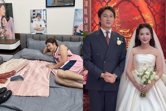 Diễn viên Đình Tú chia sẻ trước đám cưới, Bình An lập tức 'cảnh báo'