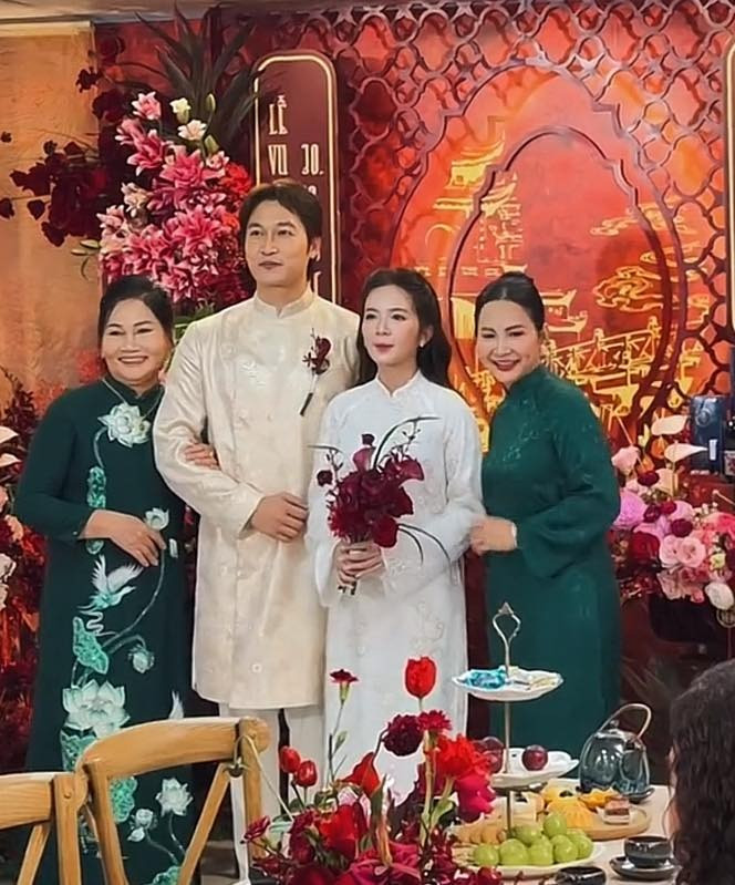 Hot nhất Vbiz Lễ vu quy cặp đôi phim giờ vàng Đình Tú Ngọc Huyền