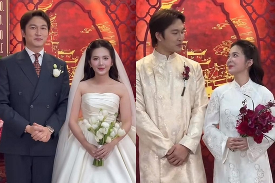 Hot nhất Vbiz: Lễ vu quy cặp đôi 'phim giờ vàng' Đình Tú - Ngọc Huyền