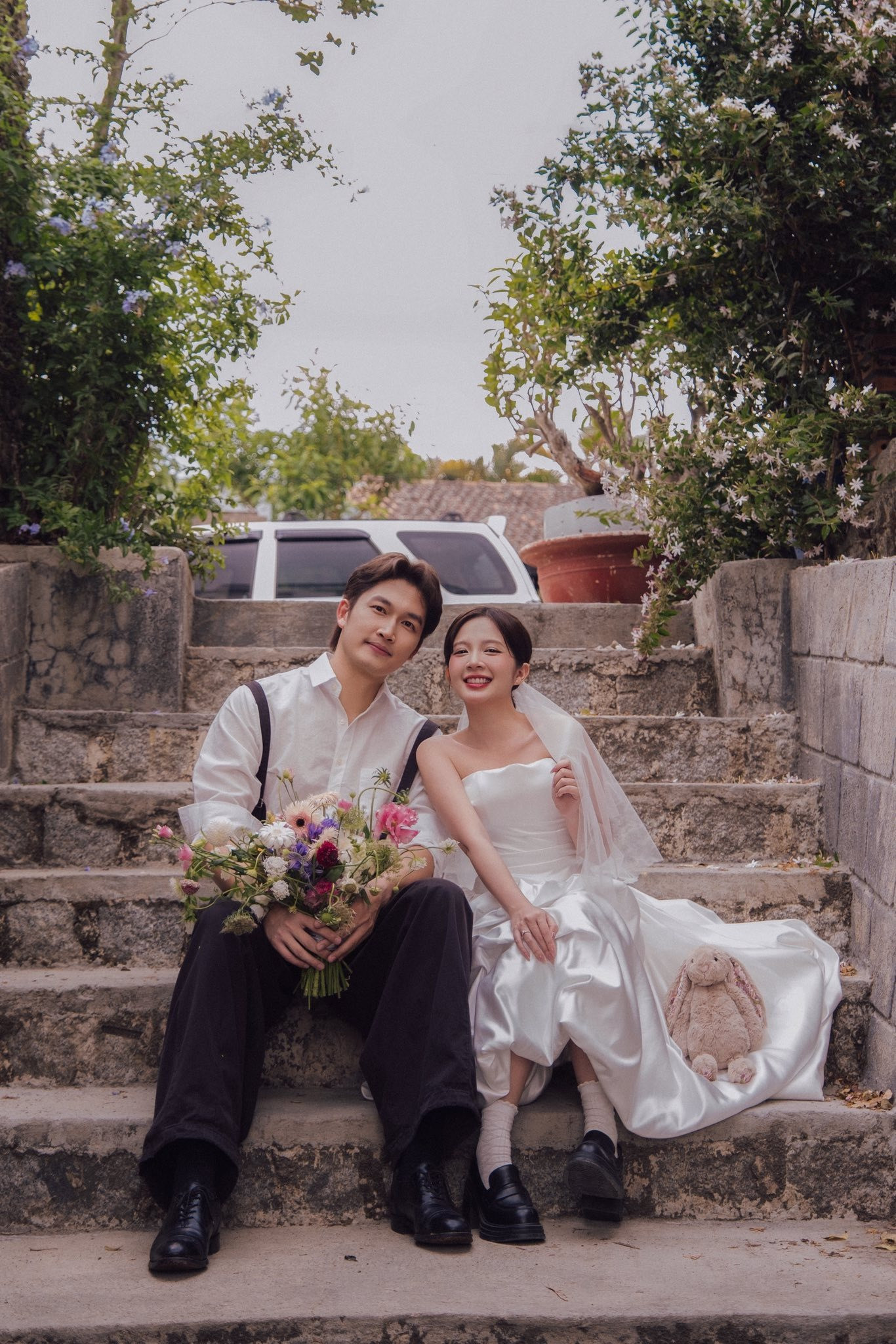 Hot nhất Vbiz Lễ vu quy cặp đôi phim giờ vàng Đình Tú Ngọc Huyền