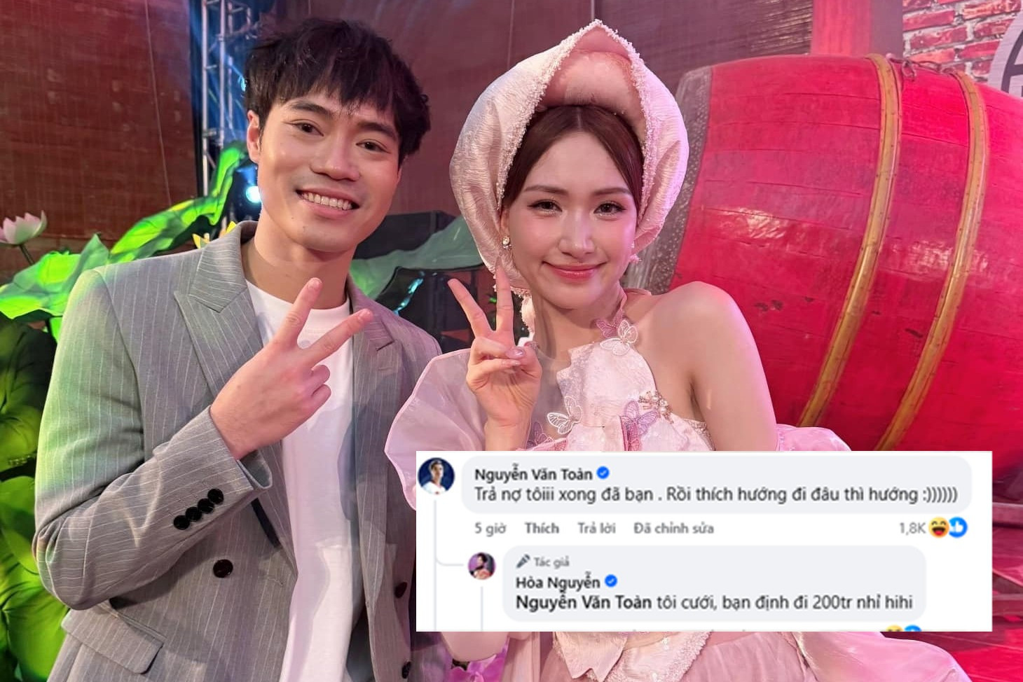 Phản ứng bất lực của Hòa Minzy khi bị cả cõi mạng nghi sắp đám cưới Văn Toàn