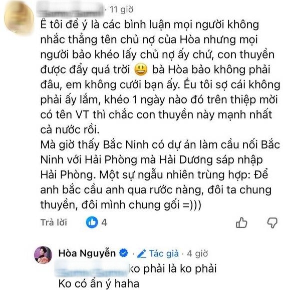 Phản ứng bất lực của Hòa Minzy khi bị cả cõi mạng nghi sắp đám cưới Văn Toàn