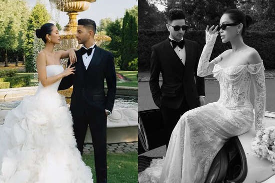 Rò rỉ clip hậu trường chụp ảnh cưới để lộ thái độ của chồng ngoại quốc với Tiên Nguyễn