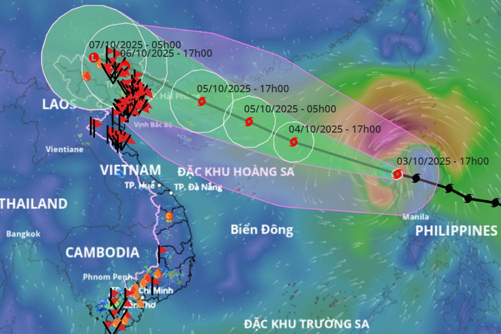 Toàn cảnh bão số 11 Matmo, nhận định tâm điểm đổ bộ đất liền và sức gió mạnh