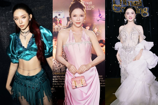 Sao mặc đẹp: Lý Nhã Kỳ chiếm sóng với 2 outfit xuất sắc - Tóc Tiên khoe cơ bụng số 11