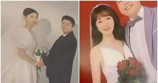 Xem lại ảnh cưới sau 4 năm, người phụ nữ sốc khi thấy cặp đôi lạ