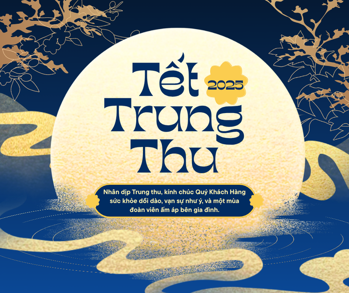 Lời chúc Trung thu cho khách hàng, đối tác. (Ảnh: Canva)