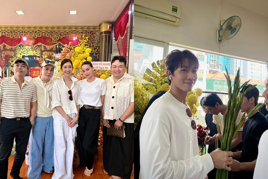 Thúy Ngân - Võ Cảnh đi cúng Tổ nghề nhưng 'mỗi người một nơi'