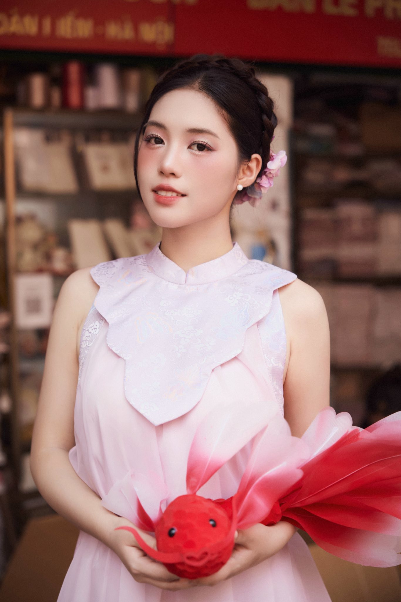 Á hậu Trần Ngọc Châu Anh và Nguyễn Thị Vân Nhi rạng rỡ đón Tết Trung Thu 2025 - Ảnh 6.