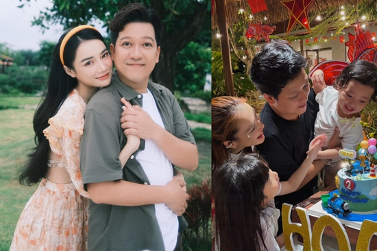 Ngoại hình con trai Trường Giang - Nhã Phương ra sao mà được khen 'giống bố như đúc'